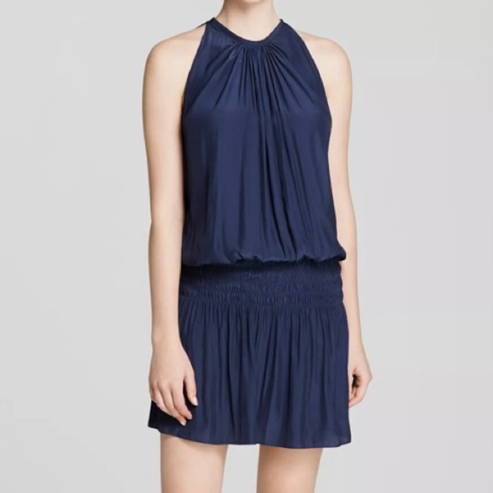 Ramy Brook Navy Paris Dress (size small)